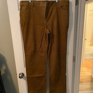 Lands End boot cut corduroy pants